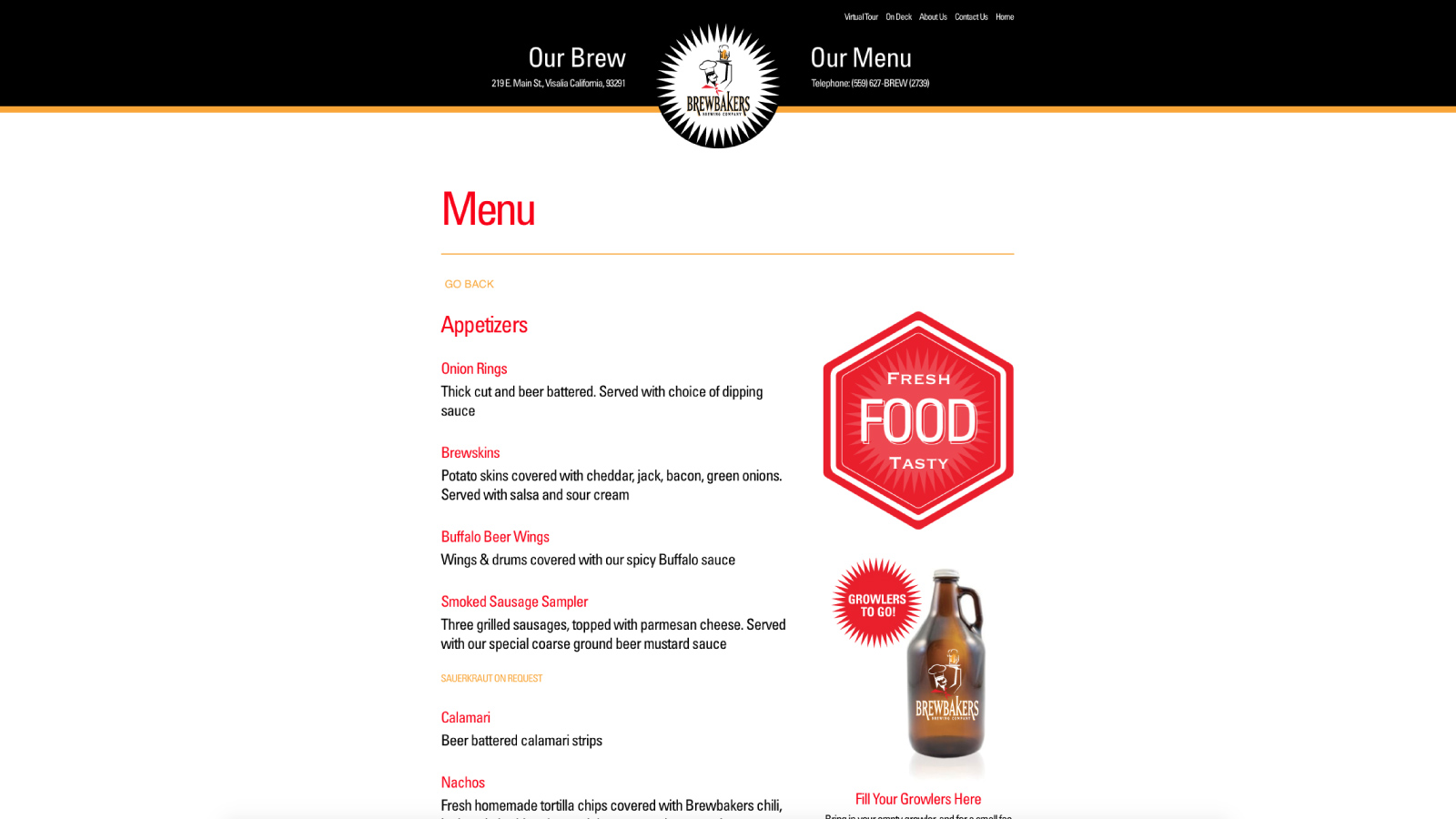 Brewbakers Brewing Company Website Design by Michael Barcellos