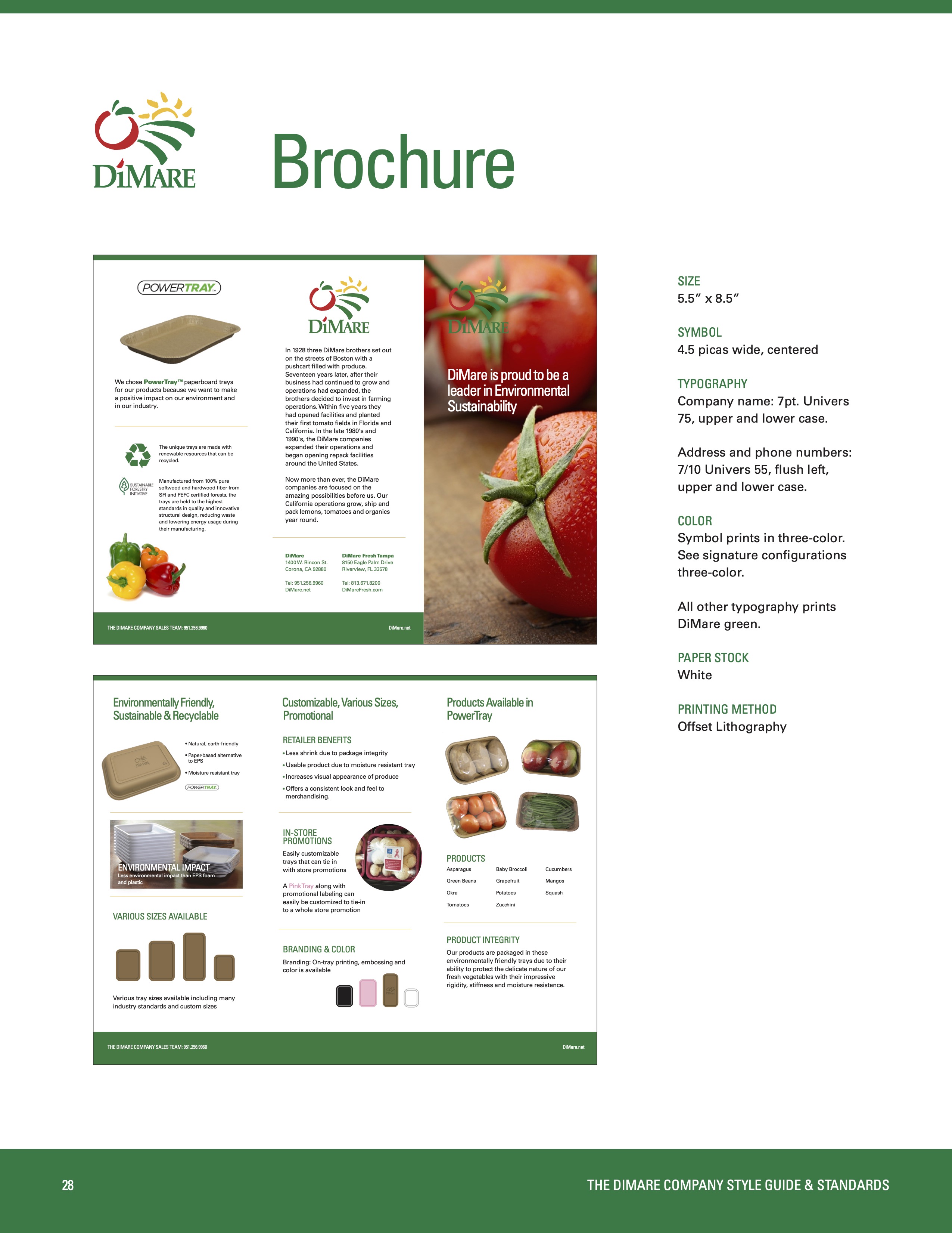 DiMare Style Guide by Michael Barcellos