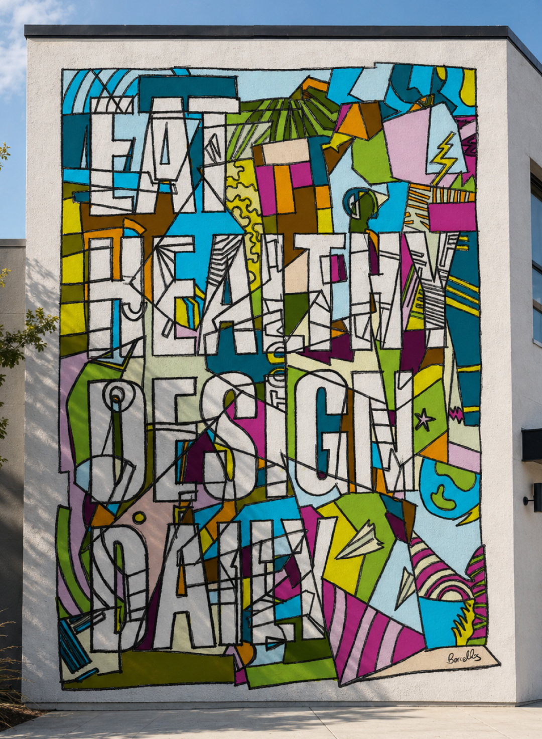 Alternate full view of Eat Healthy Design Daily by Michael Barcellos