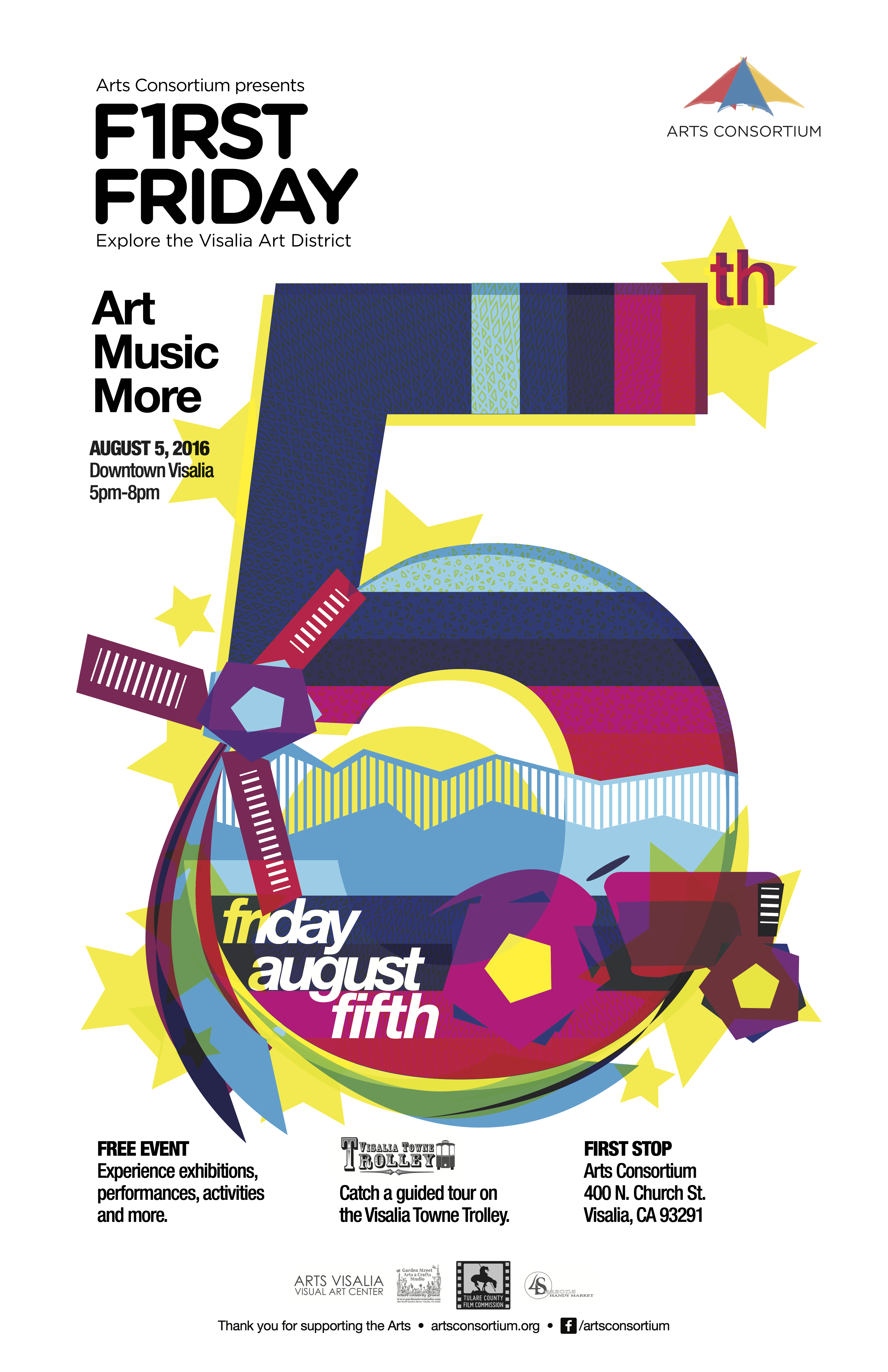 First Friday Print Campaign by Michael Barcellos