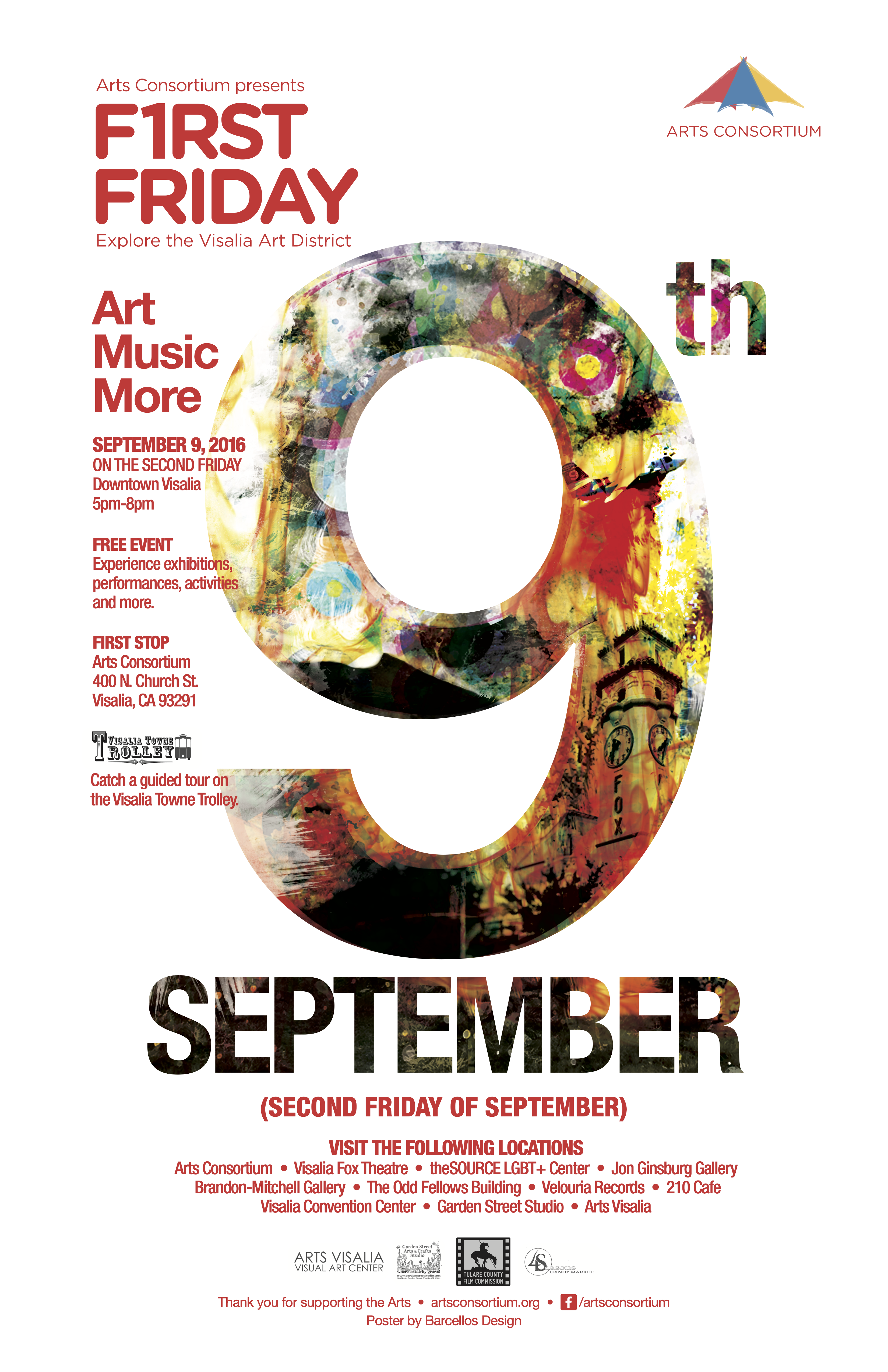 First Friday Print Campaign by Michael Barcellos