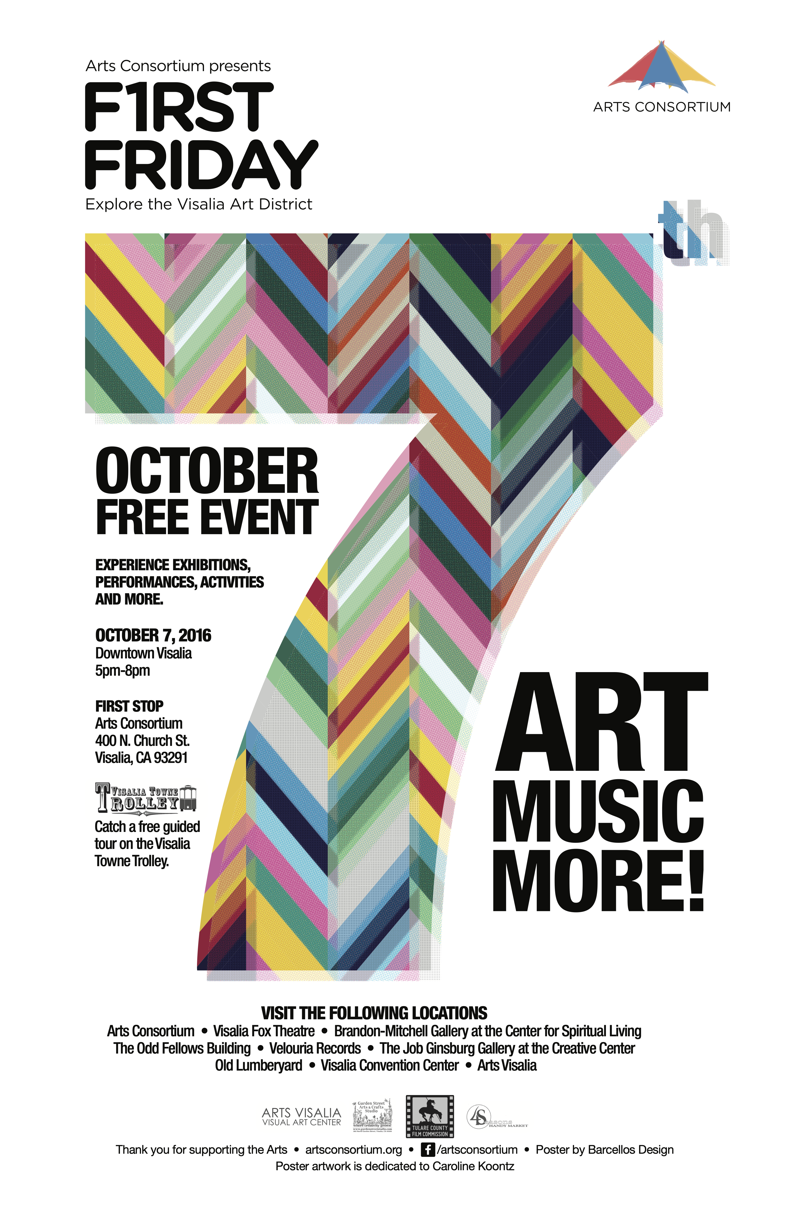 First Friday Print Campaign by Michael Barcellos