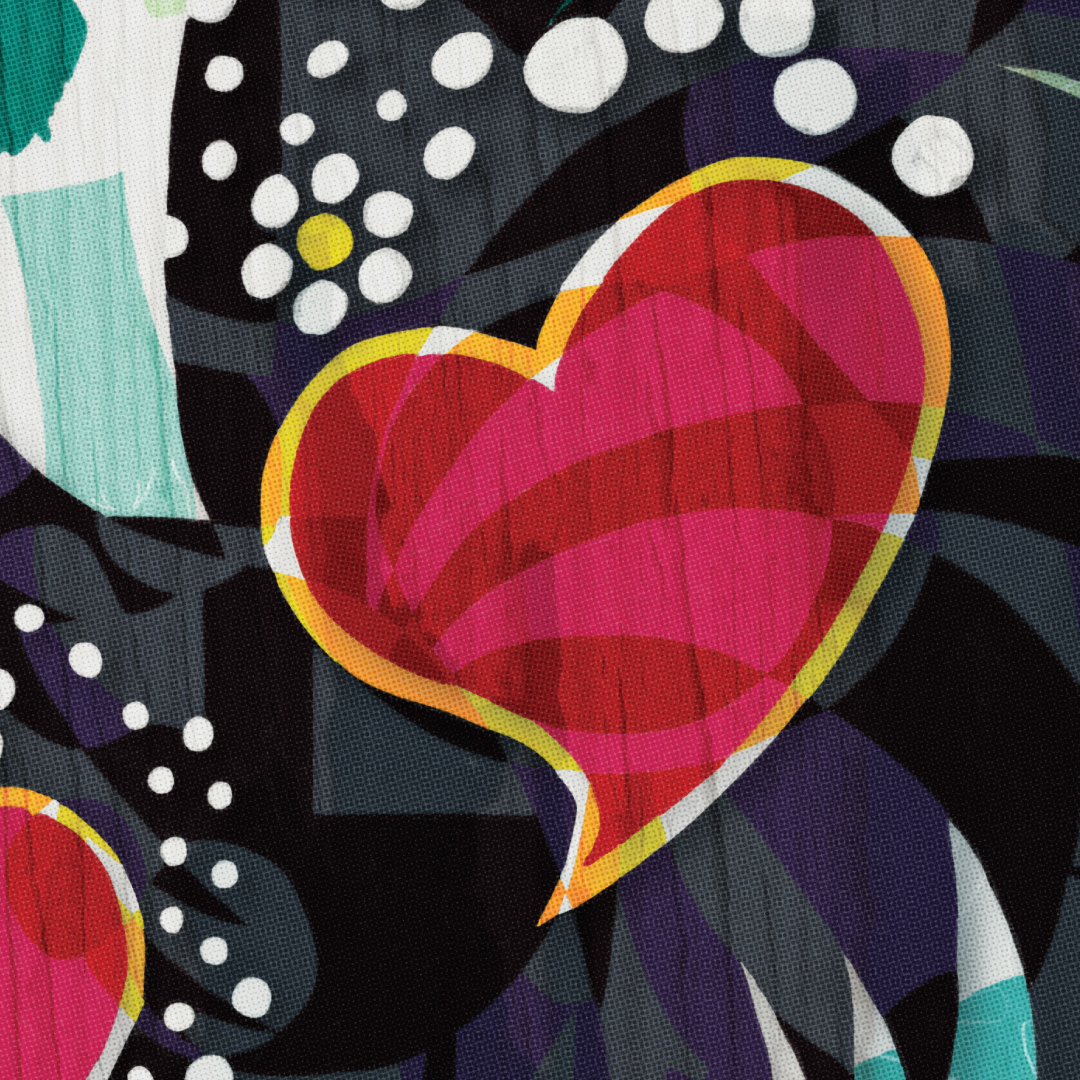 Detail of color, shape, and texture in Galo de Barcelos