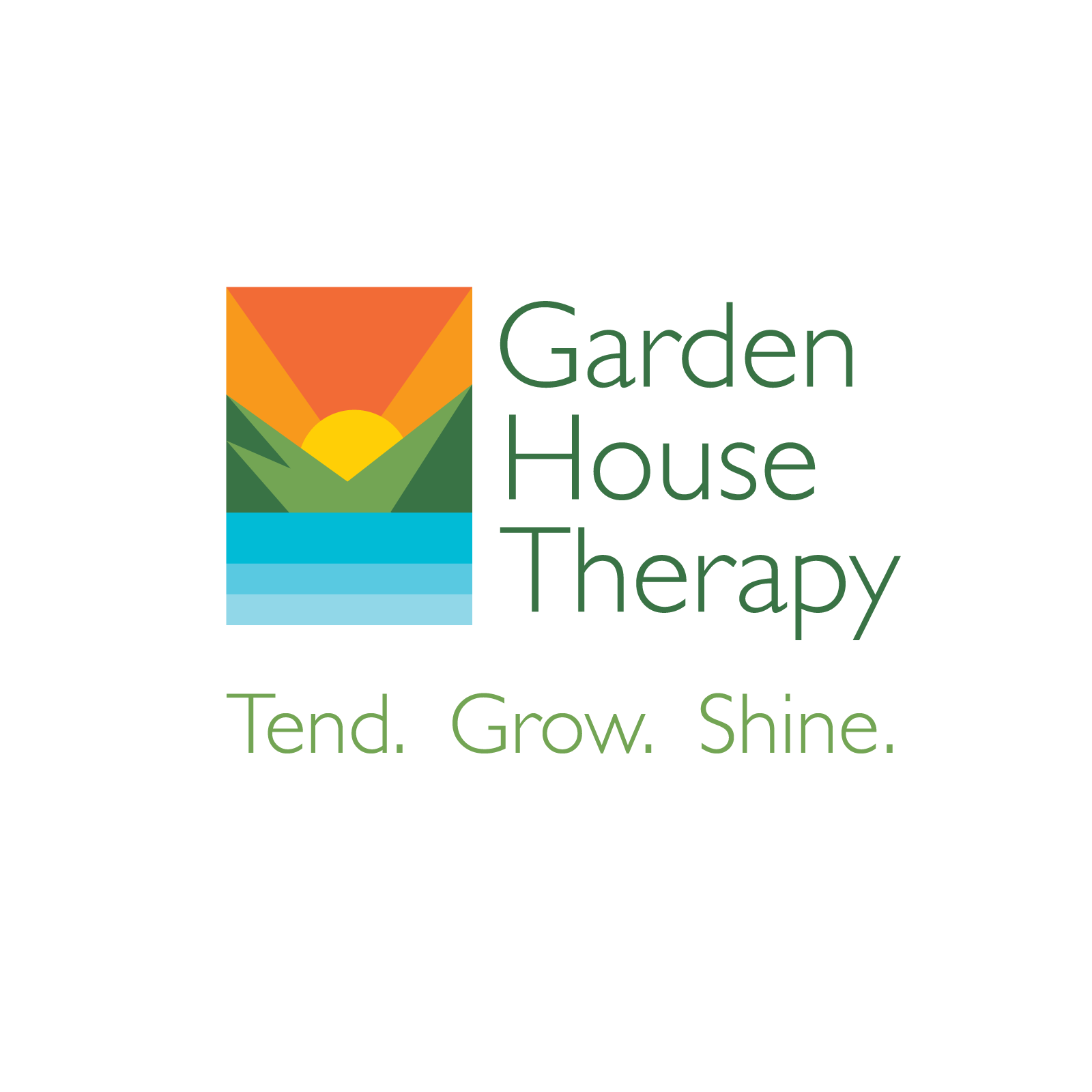 Garden House Therapy Logo Design by Michael Barcellos