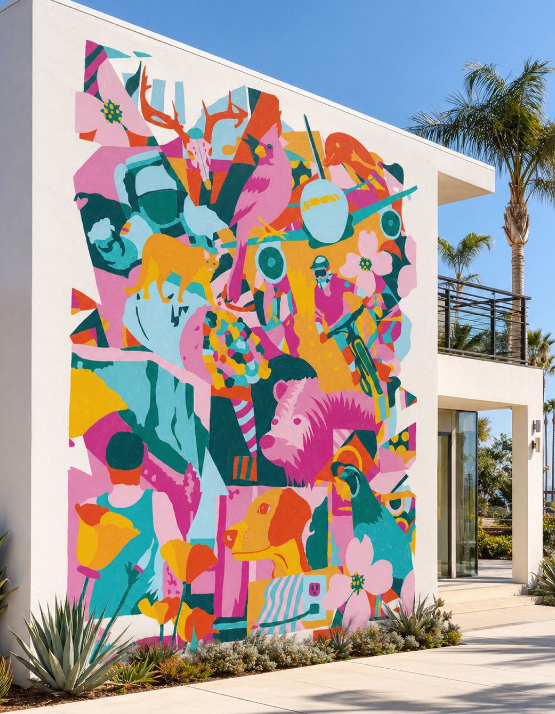 Alternate full view of Jet Set by Michael Barcellos