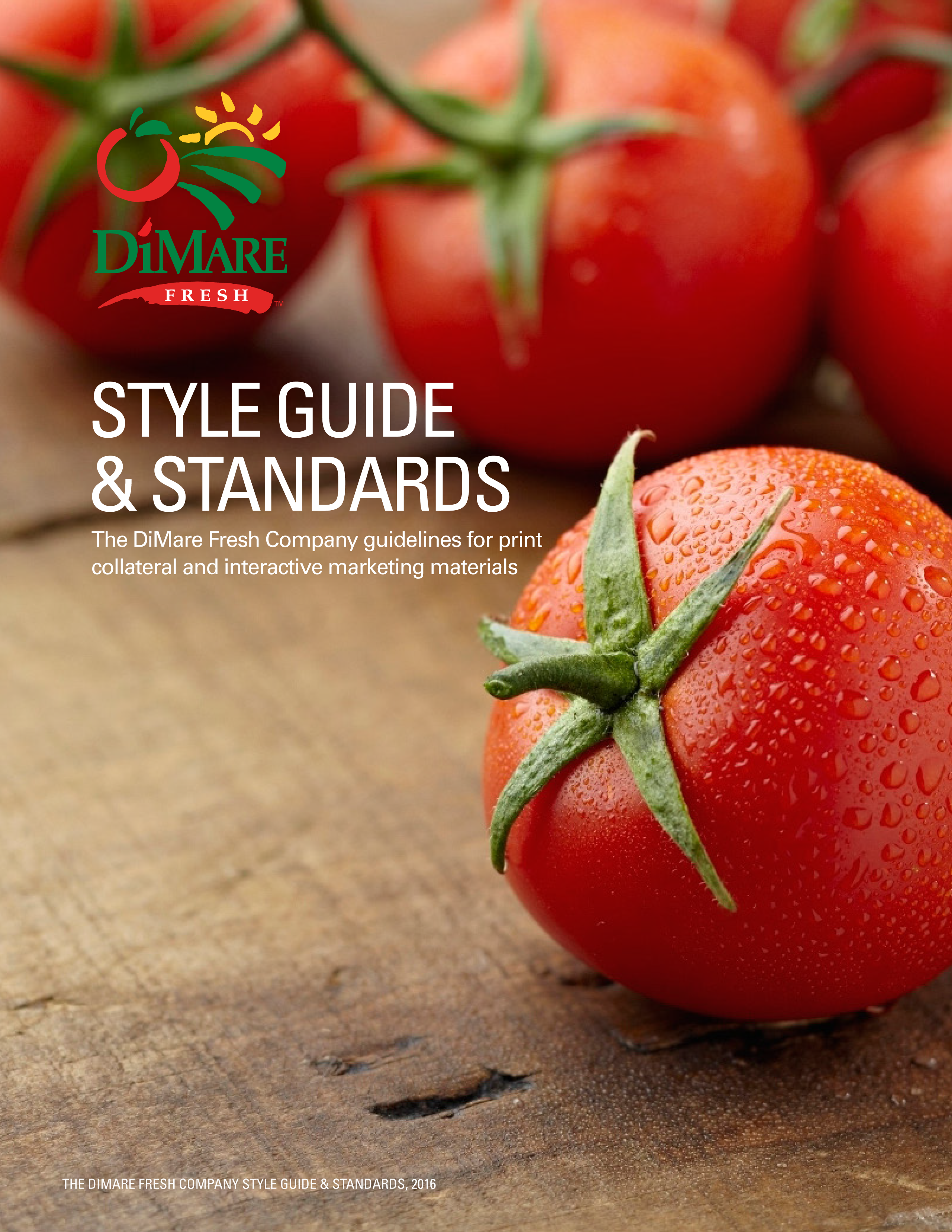 DiMare Style Guide by Michael Barcellos