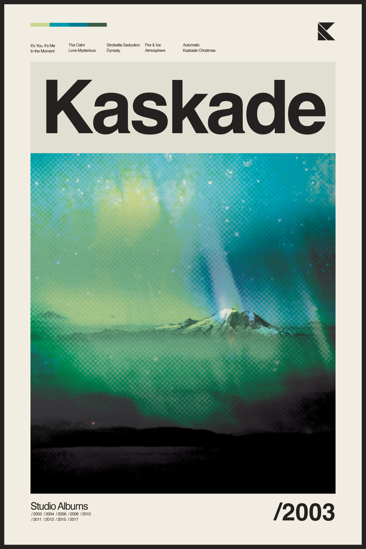 Kaskade Poster Design by Michael Barcellos