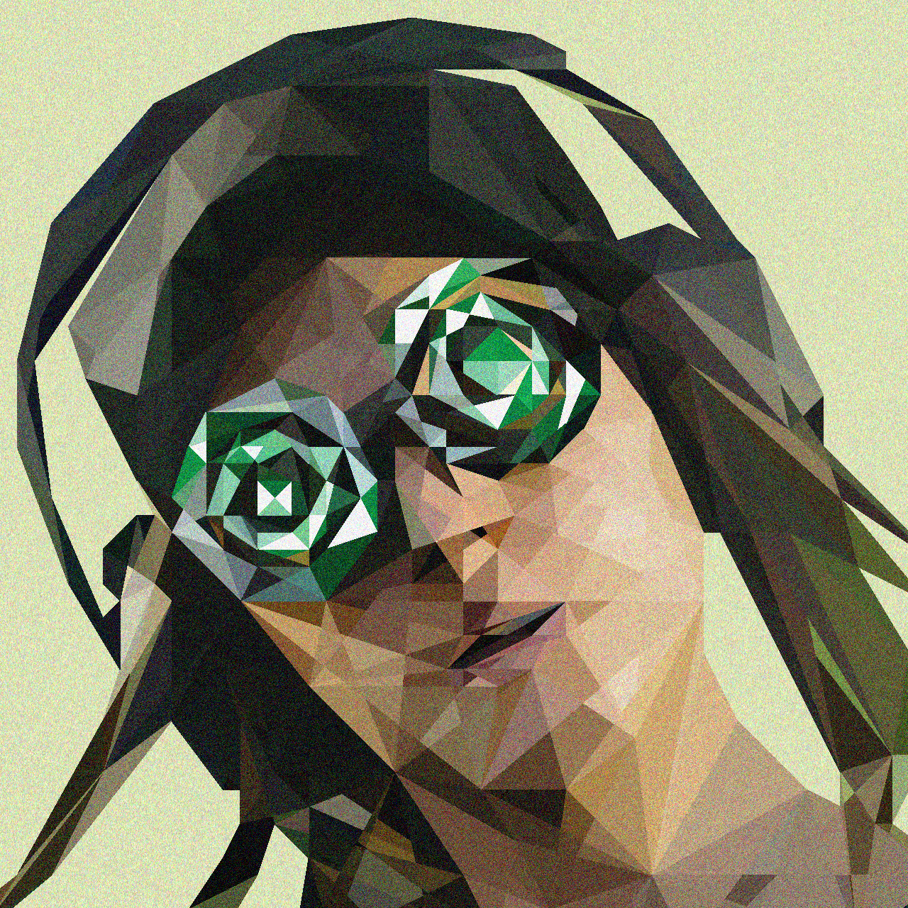 Rezz, Low Poly by Michael Barcellos