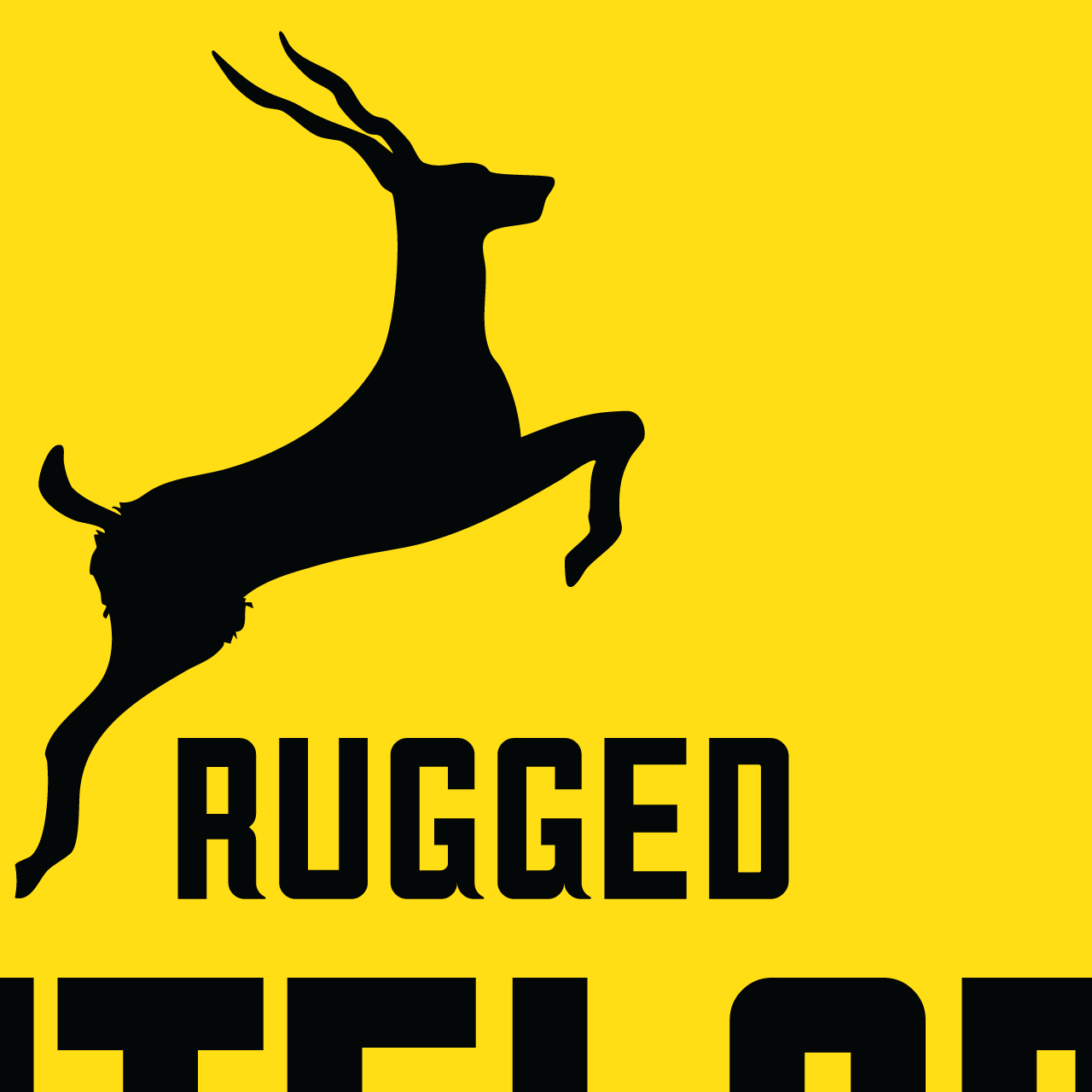 Rugged Antelope Paint Co Logo Design by Michael Barcellos
