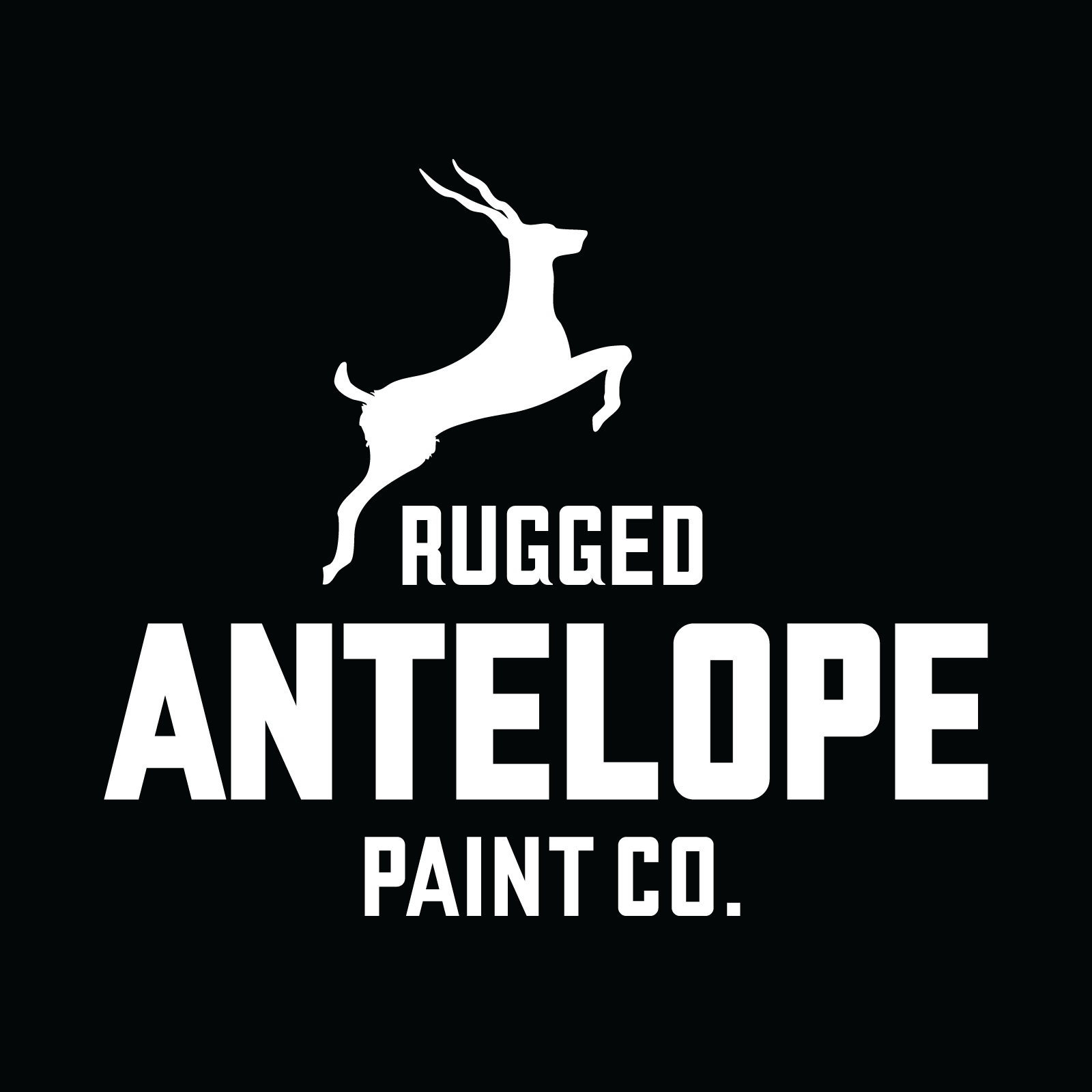 Rugged Antelope Paint Co Logo Design by Michael Barcellos