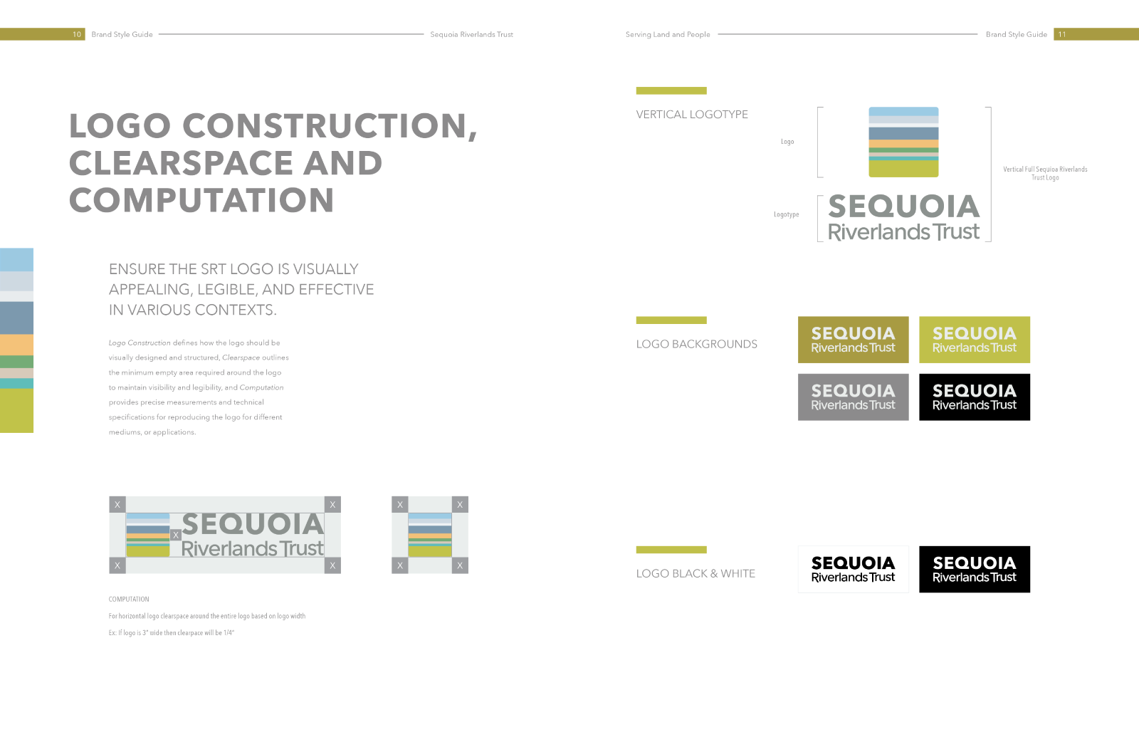 Sequoia Riverlands Trust Style Guide by Michael Barcellos