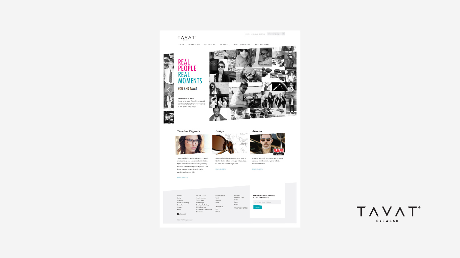 Tavat Website Design by Michael Barcellos