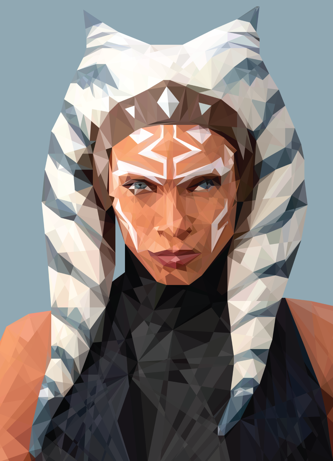 Ahsoka Tano, Low Poly